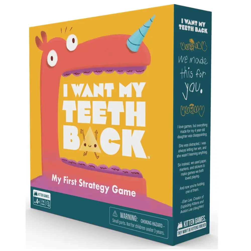 Exploding Kittens I Want My Teeth Back Family Game 1