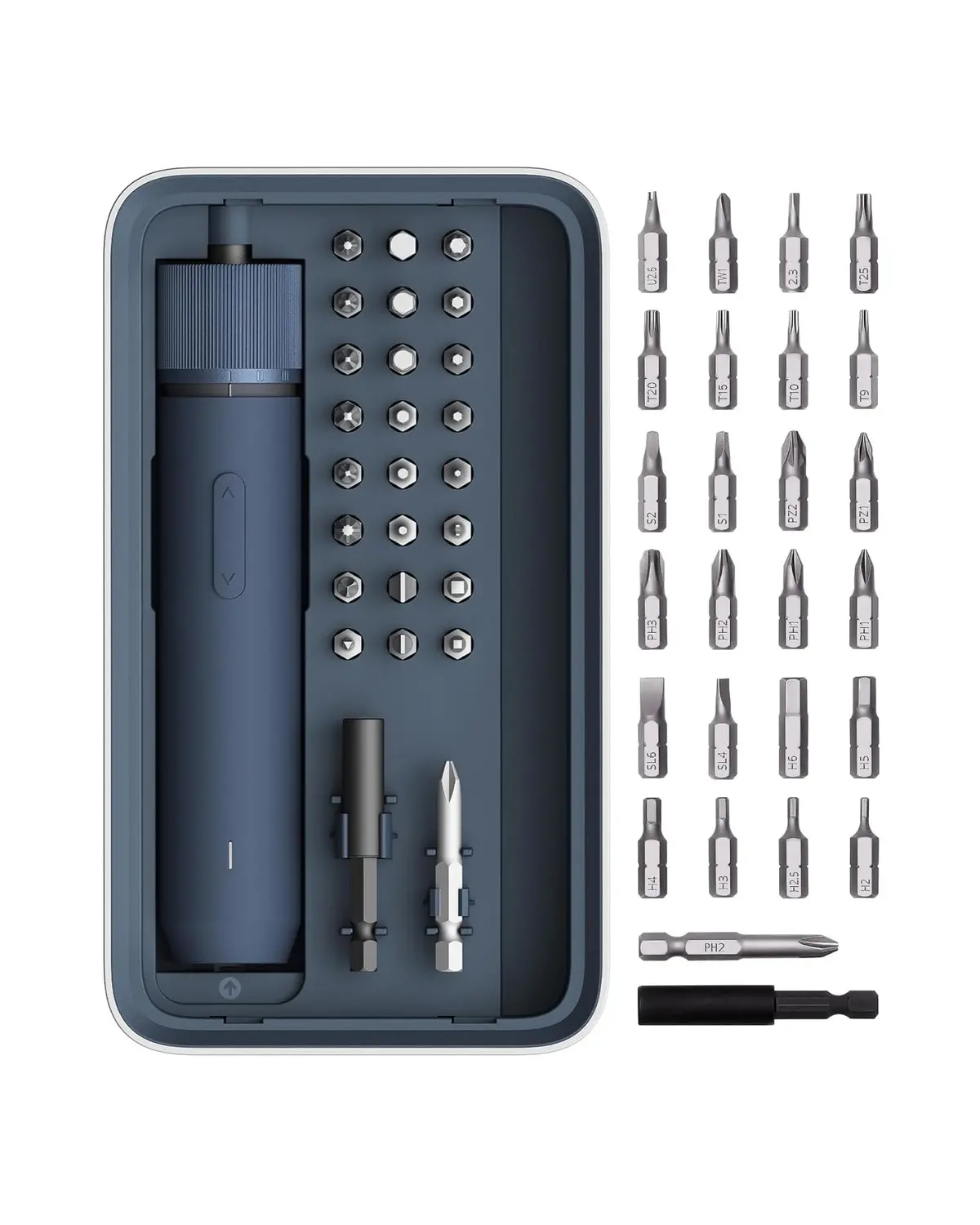 Hoto Electric Screwdriver Kit Set 25 S2-Steel Bits 1