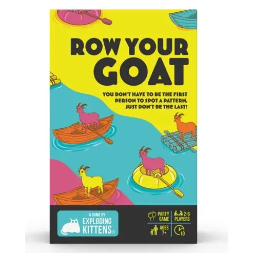 Exploding Kittens Row Your Goat By Exploding Kittens Game 1