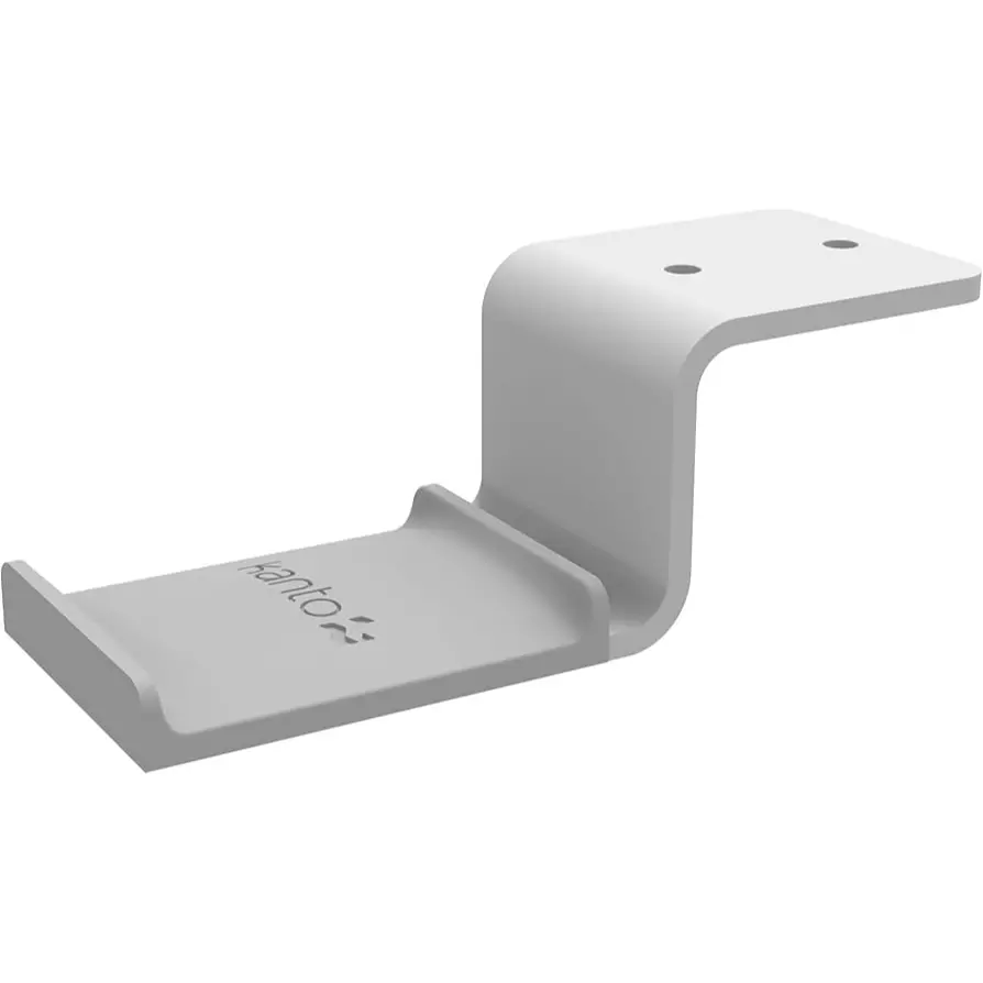 Kanto Universal Under Desk Headphone Hook (White) 1