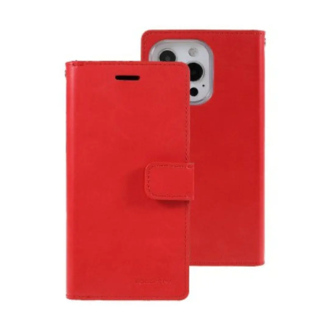 Goospery Mansoor Diary For Iphone 16 Pro Max - Red 1