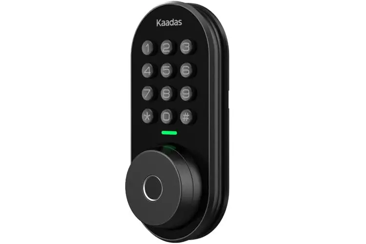 Kaadas Ka342 Wi-Fi Bluetooth Fingerprint Door Lock (Matte Black) 1