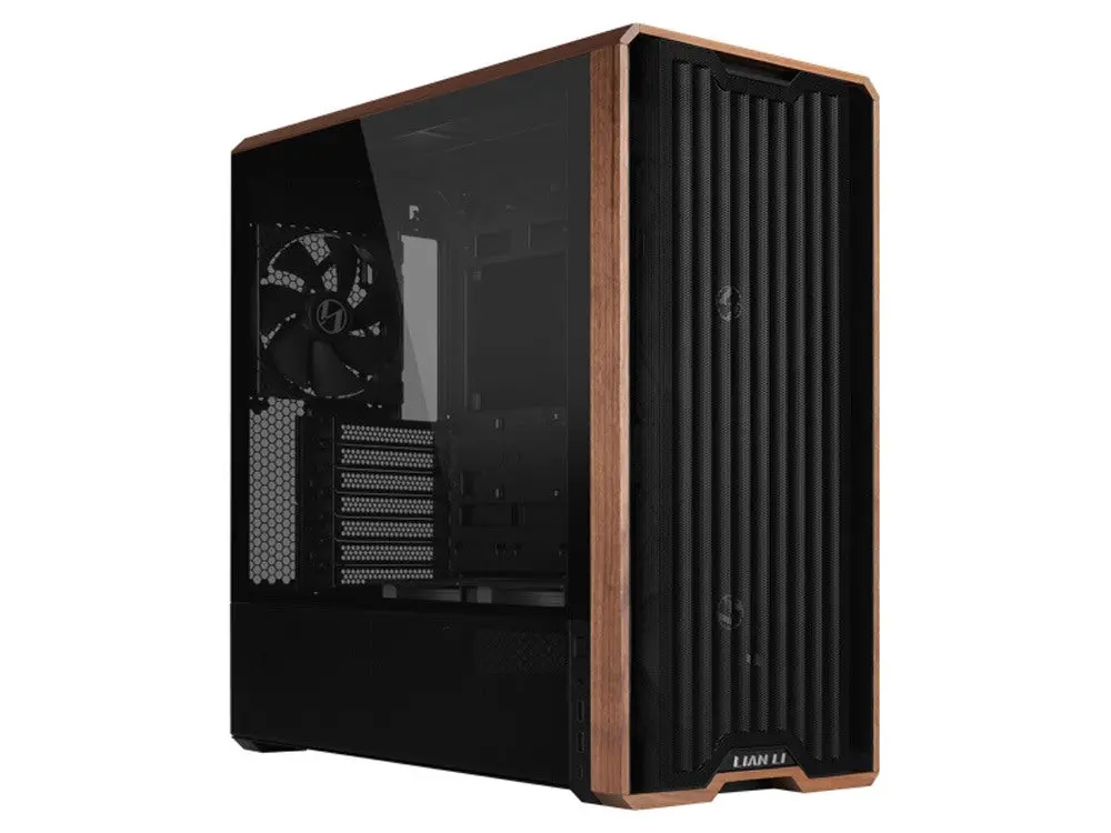 Lian Li Lancool 217 Wood Frame Mid-Tower Case - Black 1
