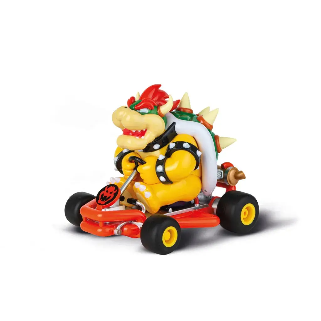 Carrera 1/18 Mario Kart Pipe Kart Bowser 2.4 Ghz And Usb 1