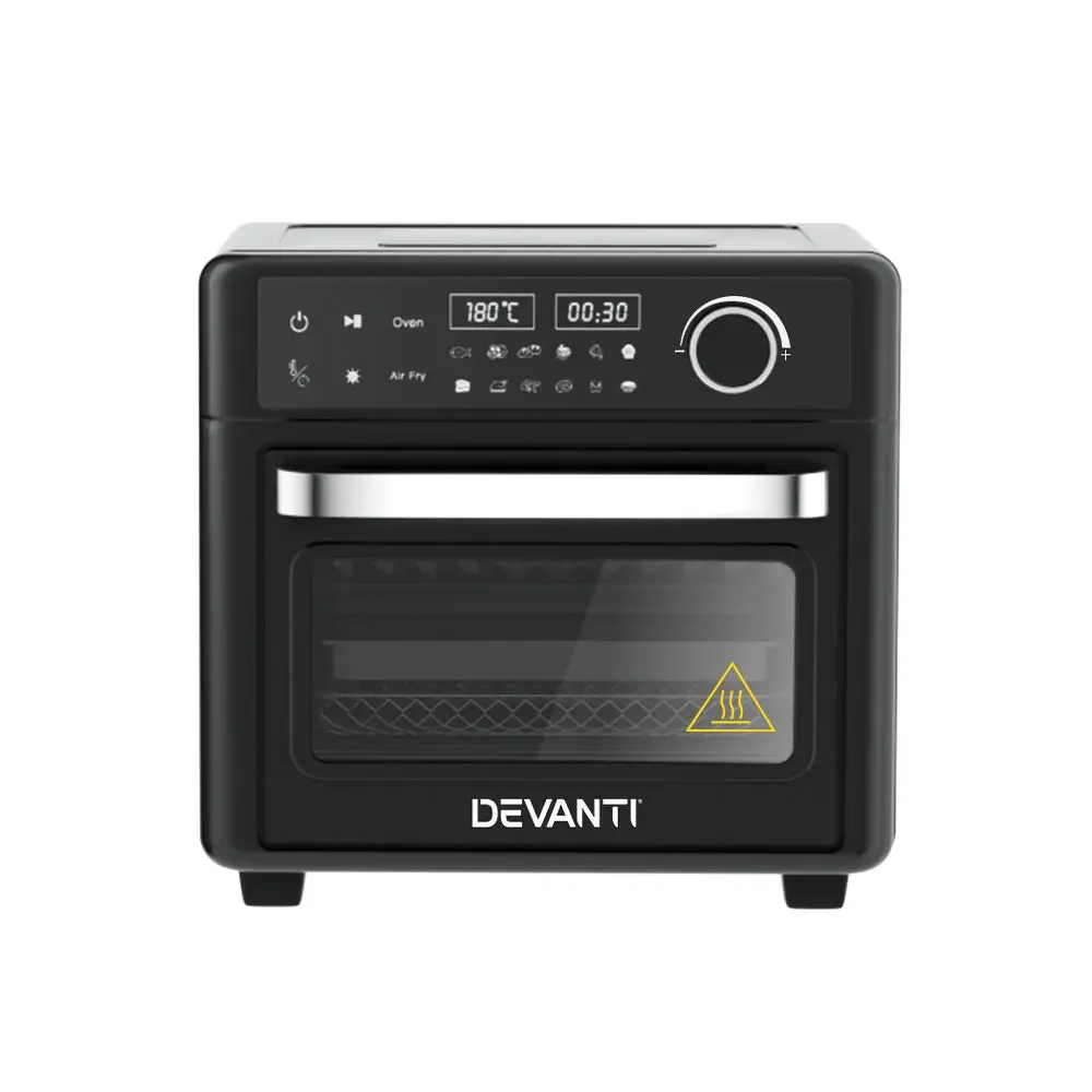 Devanti Air Fryer 15L Lcd Fryers Oven 1