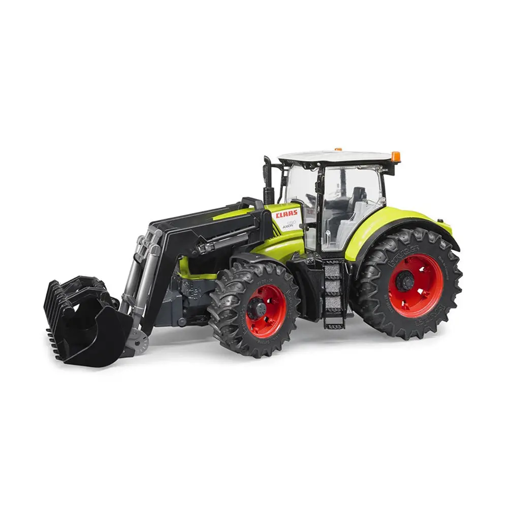 Bruder Licensed 1:16 Scale Claas Axion 950 With Frontloader Model Car 1