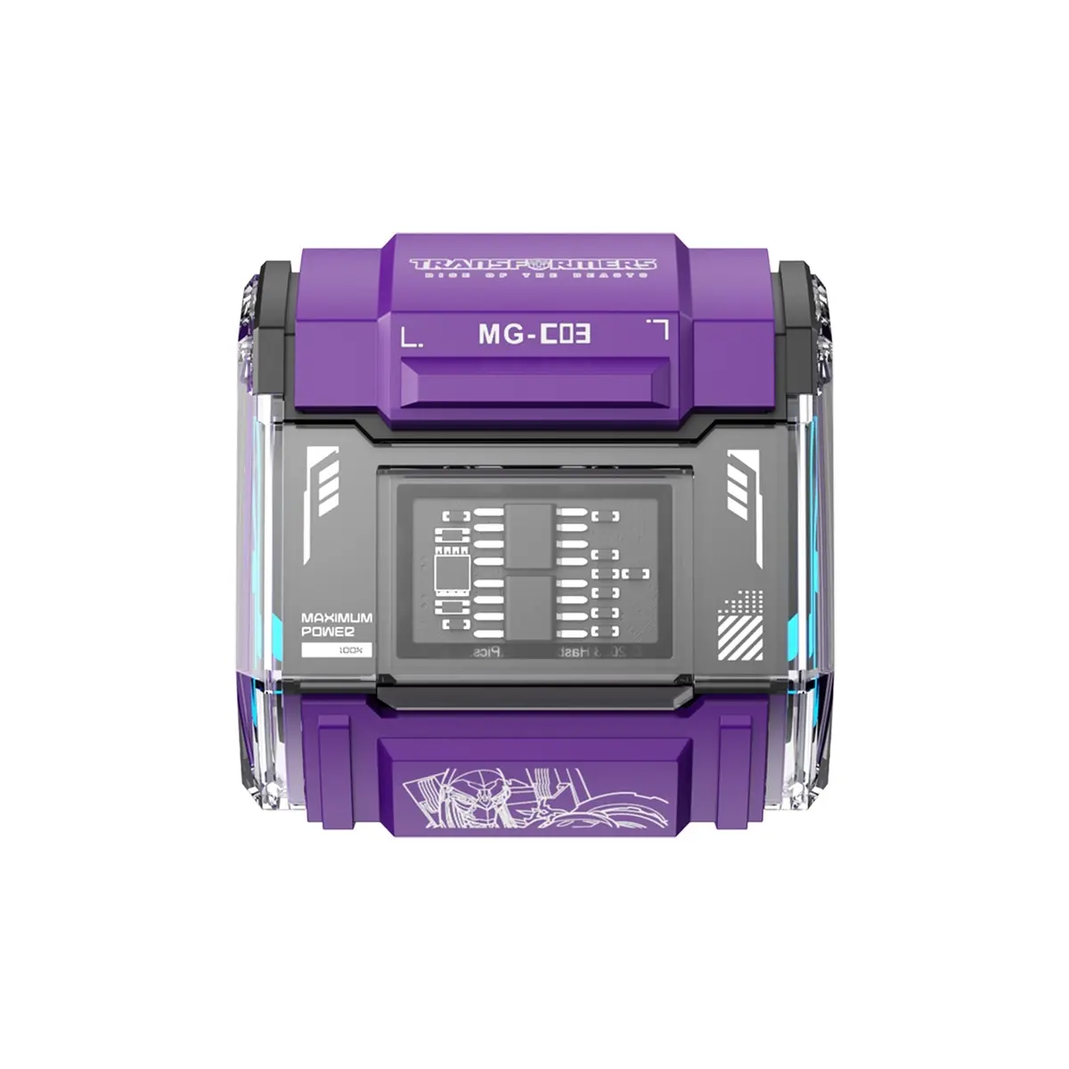 Transformers Mg-C03 True Wireless Bluetooth Earbuds (Nightbird Purple) 1