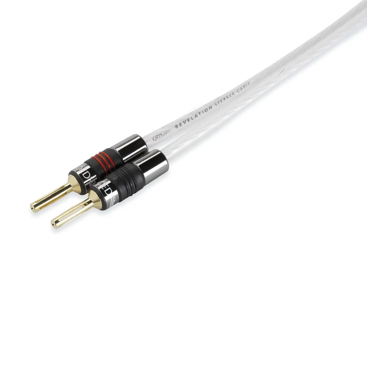 Qed Revelation Speaker Cable Banana To Banana 2.0M 2