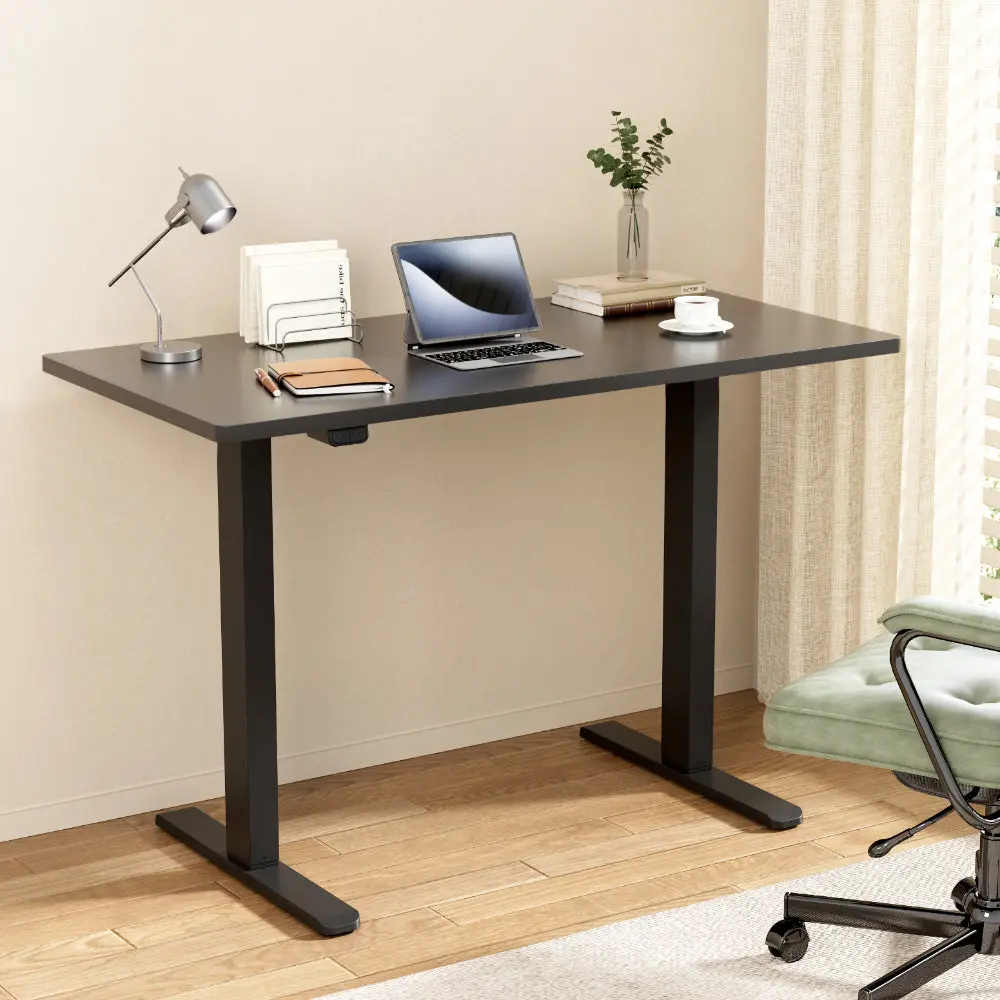 Artiss Standing Desk Motorised Black 140Cm 2
