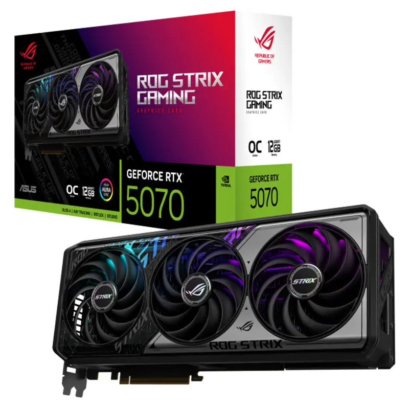 Asus Rog Strix Geforce Rtx 5070 12G Oc Graphics Card 1