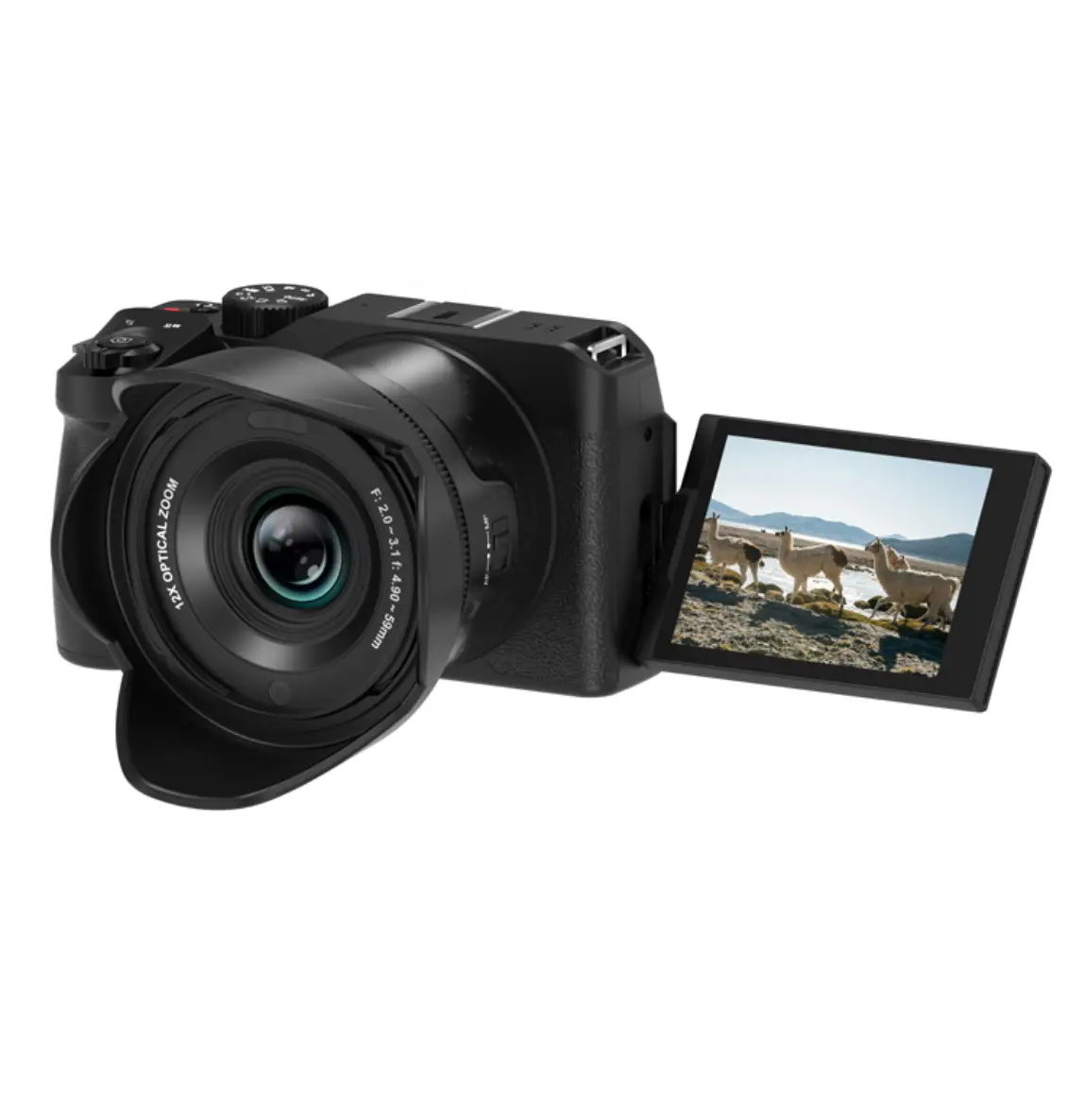 Ordro G650 4K 12X Optical Zoom Video Camera 1