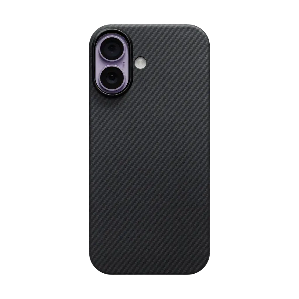 Pitaka Aramid Fibre Ultra-Slim Case For Iphone 17 Black/Grey 1