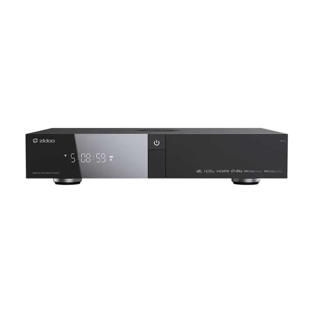 Zidoo Z2600 Media Player 4K Dolby Vision Hdr10 Plus Android 11 Dual Hdmi Wifi 6 1