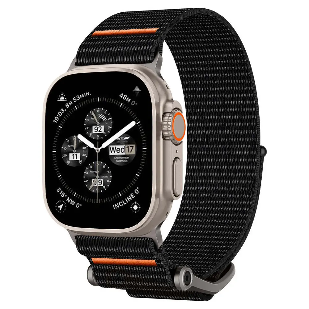 Spigen Apple Watch 42-49Mm Durapro Flex Ultra Wristband (Black) 1
