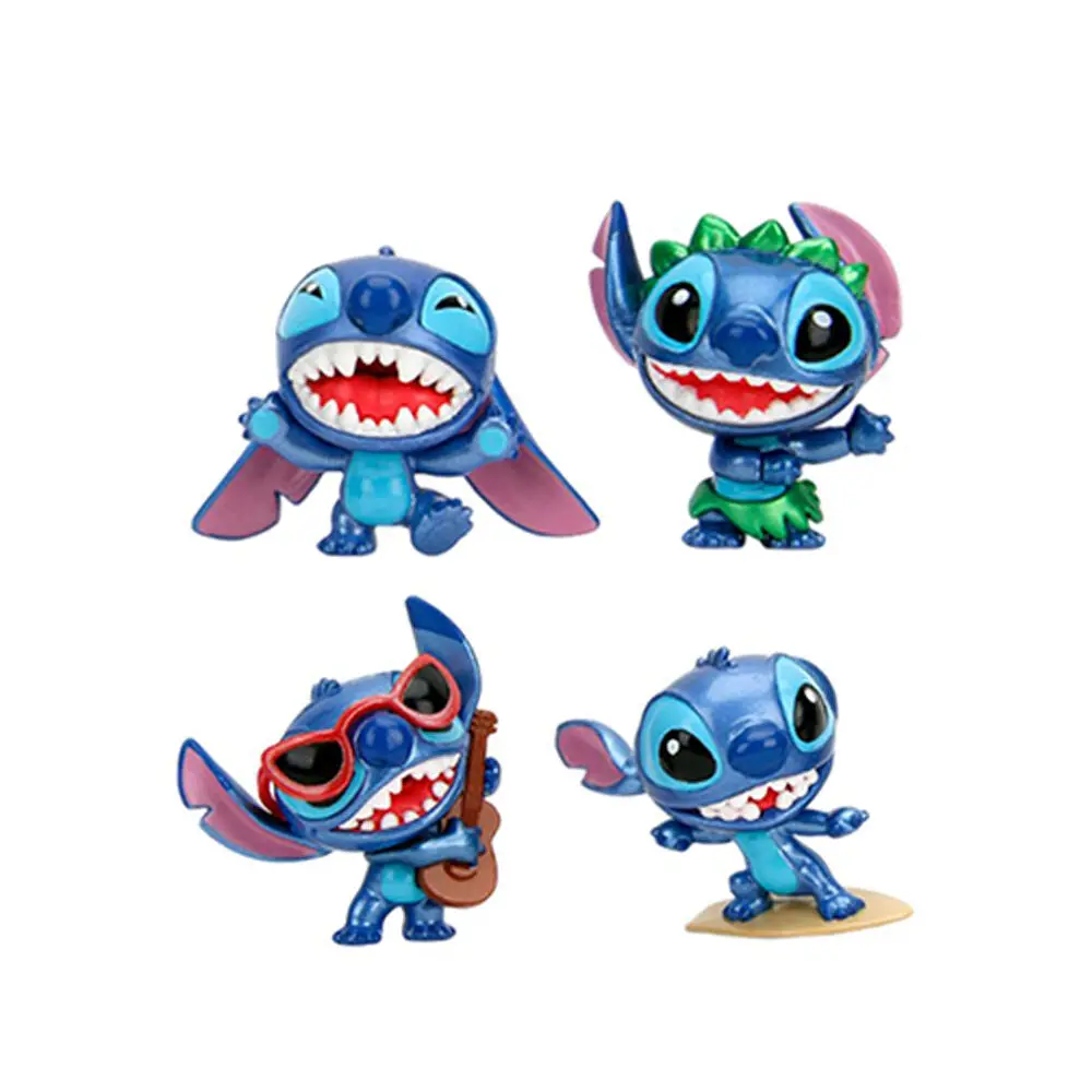 Jada Disney Stitch 2.5" Metalfigs Diecast Figure 4-Pack 1