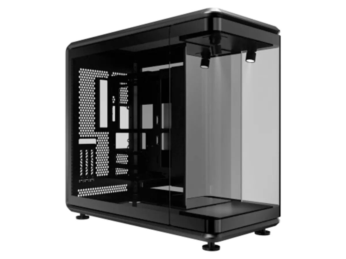 Cooler Master Masterframe 360 Panorama Atx Case - Black 1