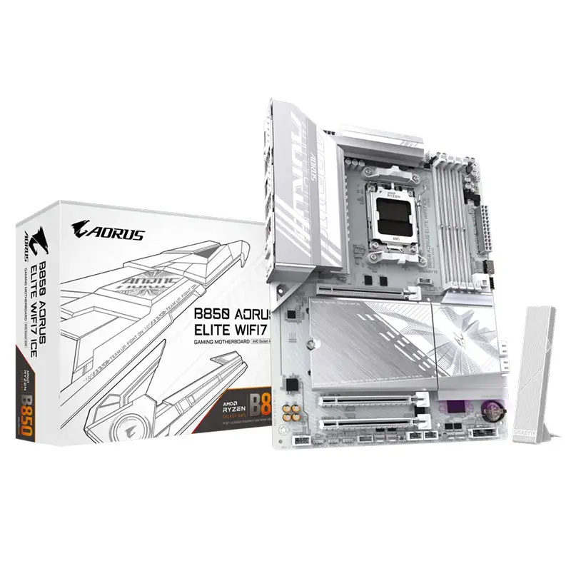 Gigabyte B850 Aorus Elite Wifi7 Ice Am5 Atx Motherboard (B850 A Elite Wf7 Ice) 1