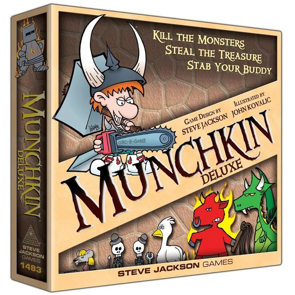 Steve Jackson Games Munchkin Deluxe Board Game 1