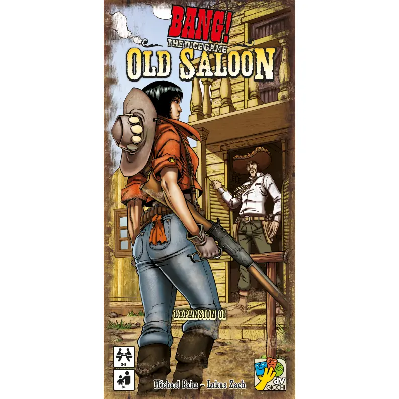 Davinci Editrice Bang! The Dice Game Old Saloon Game 1