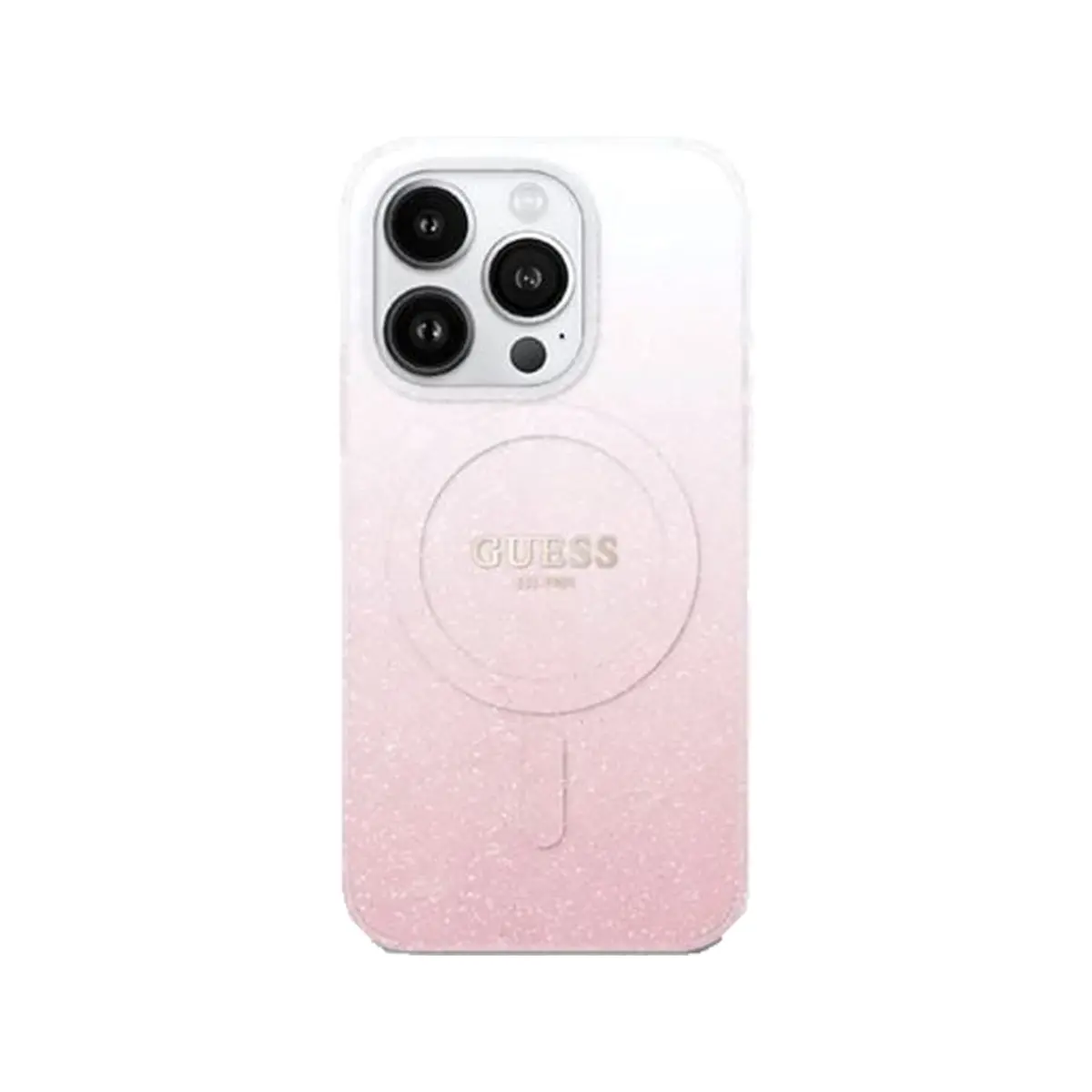 Guess Gradient Edition Magsafe Compatible Phone Case - Iphone 16 Pro (Pink) 1