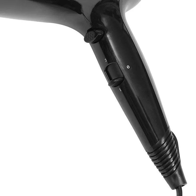 Nero Express Hair Dryer Compact Small Light Weight Gloss Black 2