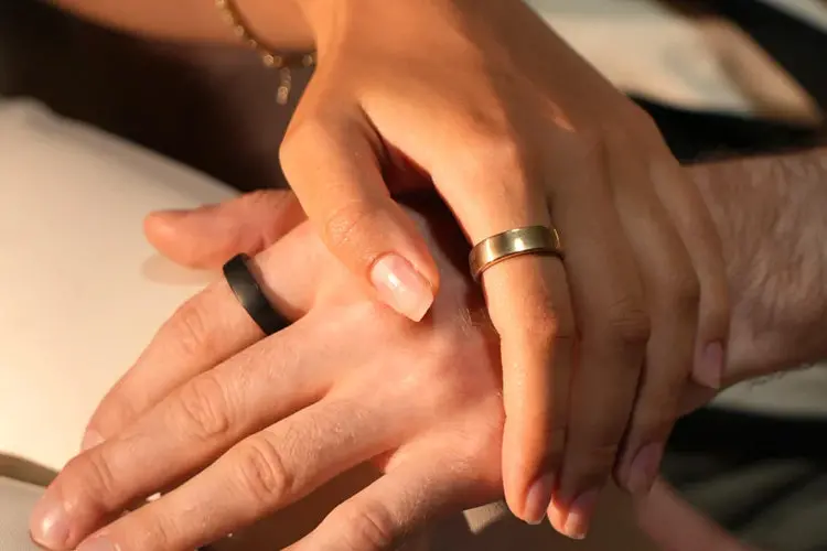 Ringconn Gen 2 Smart Ring 75% Pure Gold - Size 7 (Rose Gold) 2