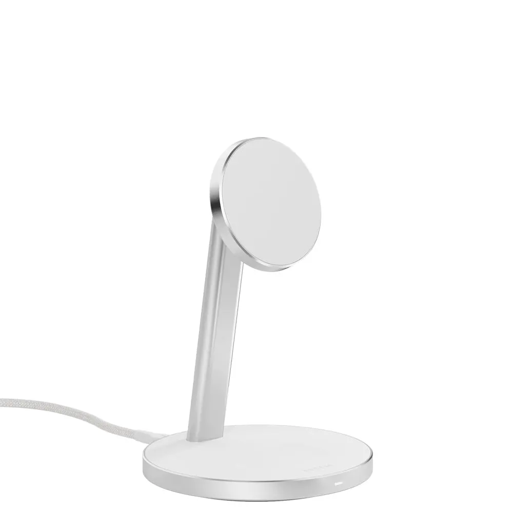 Efm Qi2 15W Duo Wireless Charge Stand With 20W Power Supply And 1.2M Cable (White) 2
