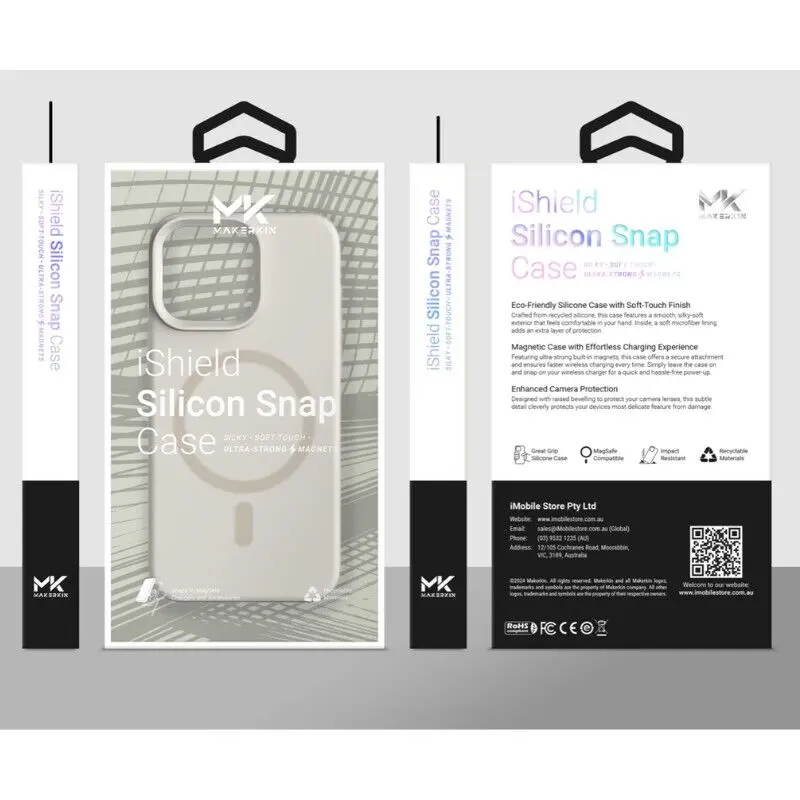 Ishield Ultra Magsafe Silicon Case - Iphone 16 Pro Sky Blue 2