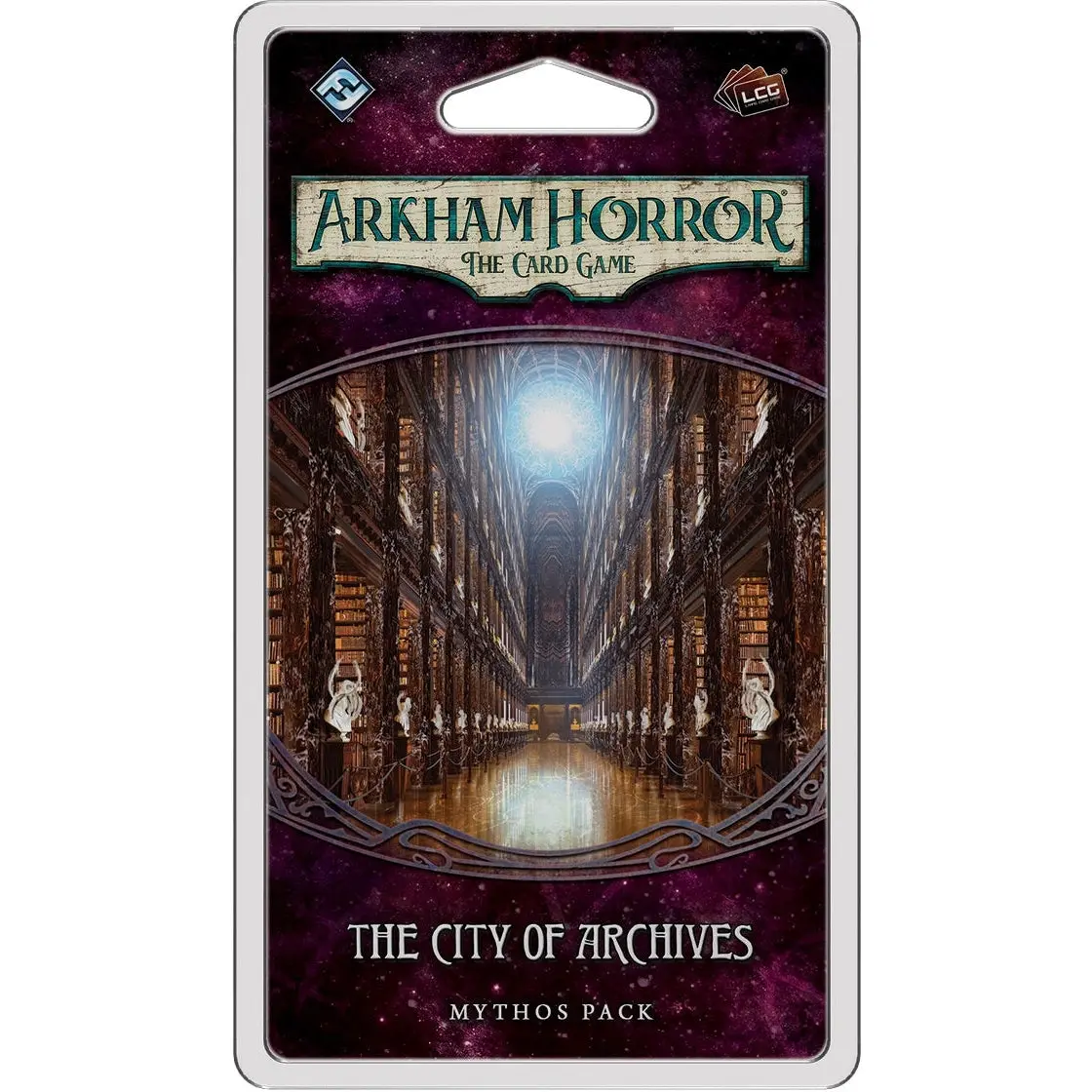 Fantasy Flight Games Arkham Horror Lcg - The City Of Archives Mythos Pack Game 1