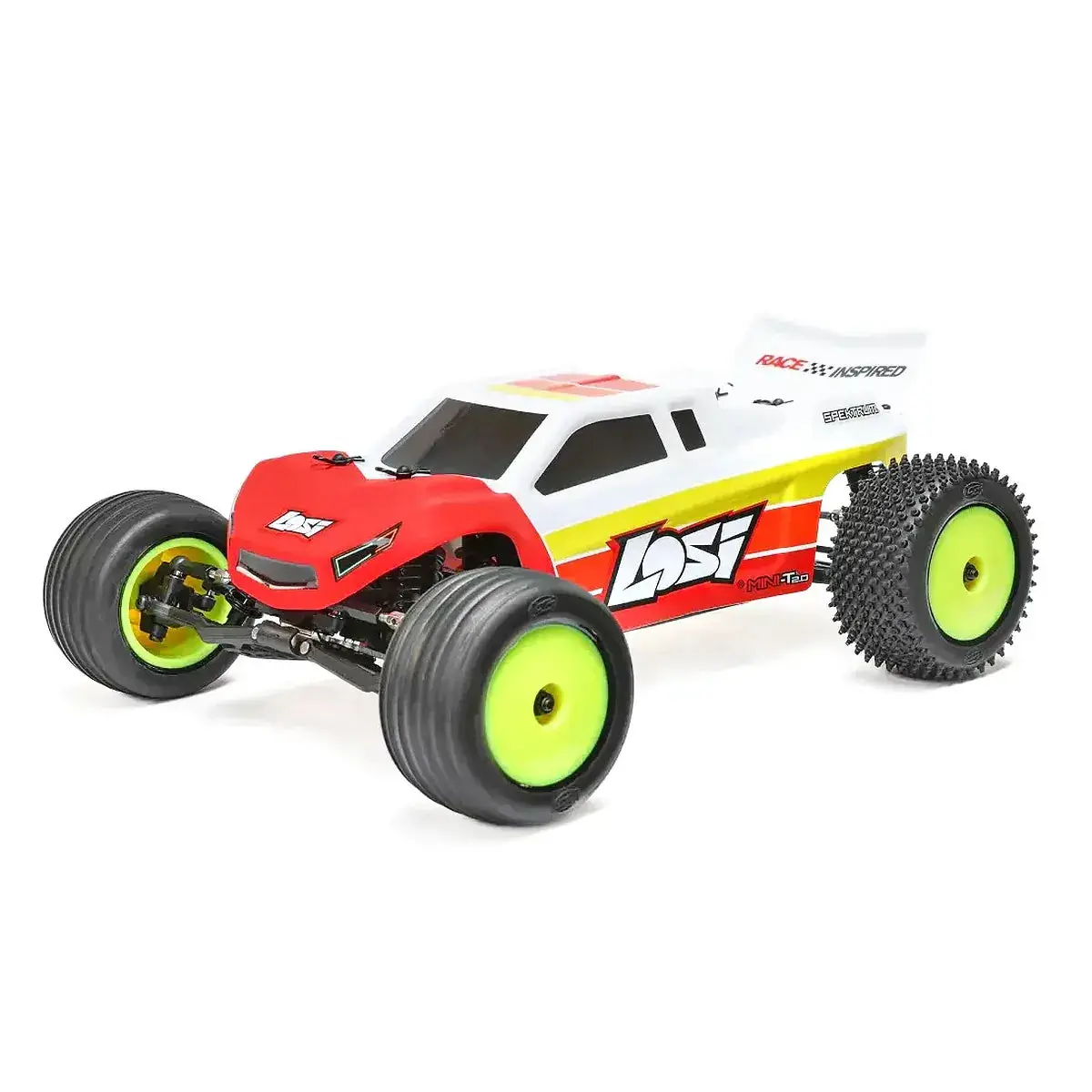 Losi Mini-T 2.0 Rc Stadium Truck Electric Brushless 2Wd 1/18 Scale Rtr - Red 1