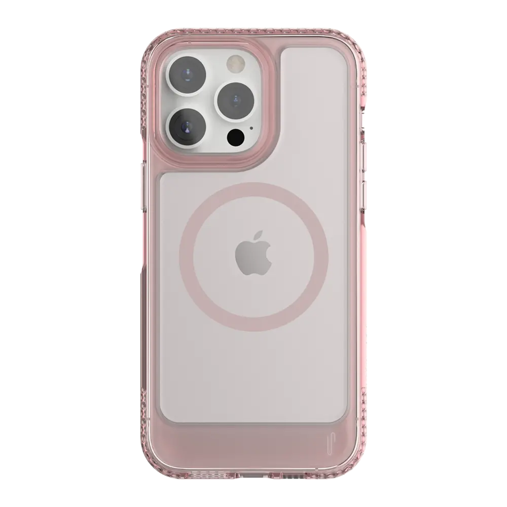 Ugly Rubber Iphone 14 Pro U-Model Bumper Case With Magsafe (Pink) 1