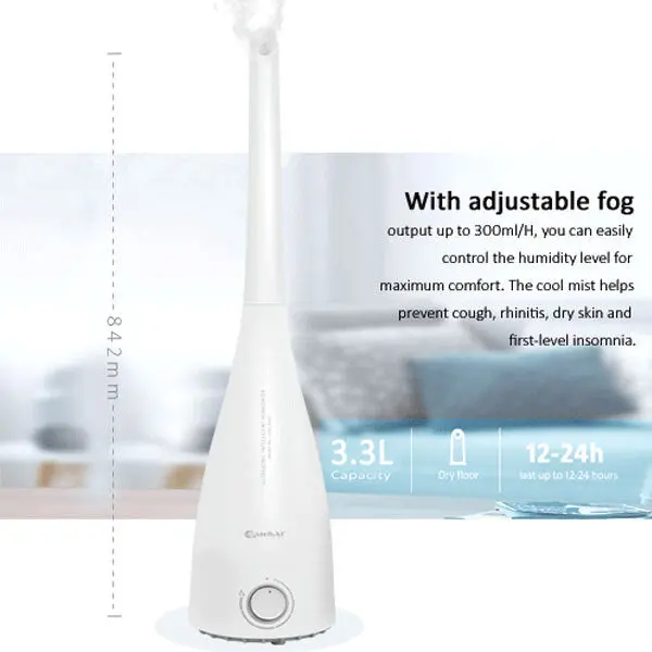 Sansai 3.3L Ultrasonic Humidifier (White) 2