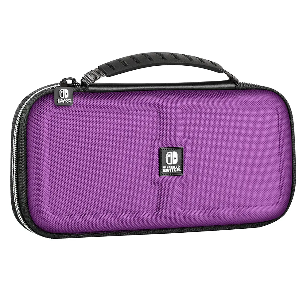 Rds Industries Nintendo Switch Deluxe Travel Case (Neon Violet) 1