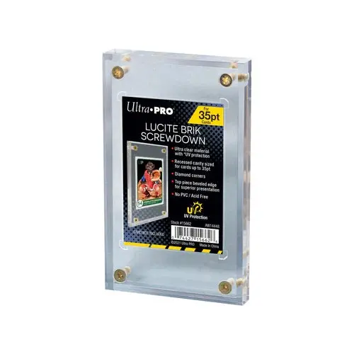 Ultra Pro: Up15662 Lucite Brik Uv Screwdown 35Pt 1