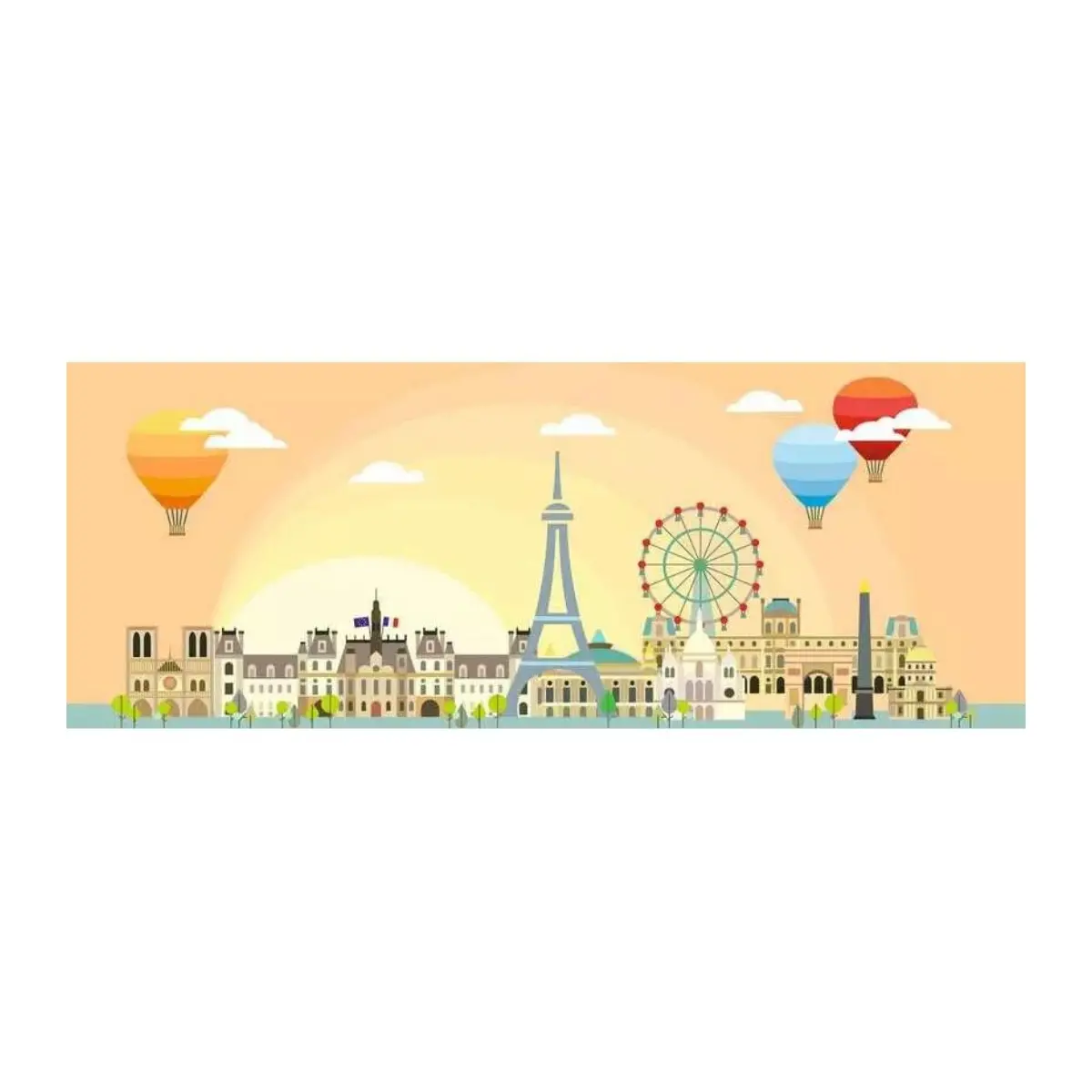 Ravensburger 1000Pc A Day In Paris Puzzle 1