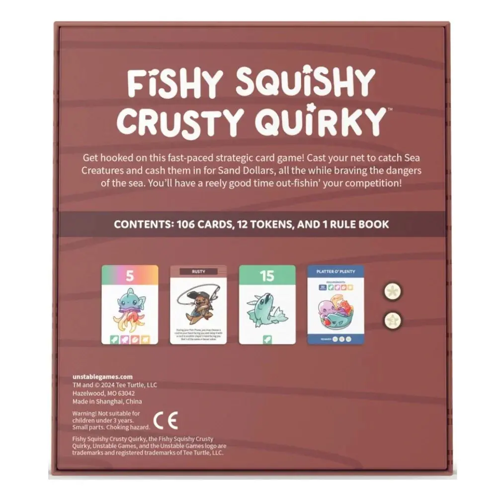 Tee Turtle Fishy Squishy Crusty Quirky Family Game 2