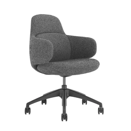 Desky Arco Office Chair - Charcoal Black 1
