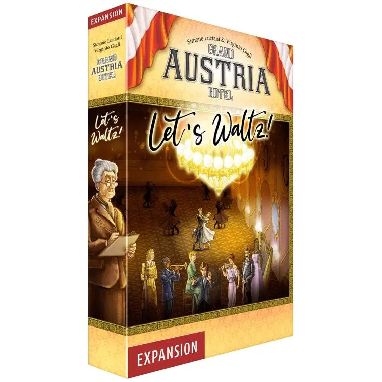 Asmodee Grand Austria Hotel - Let's Waltz Expansion Game 1