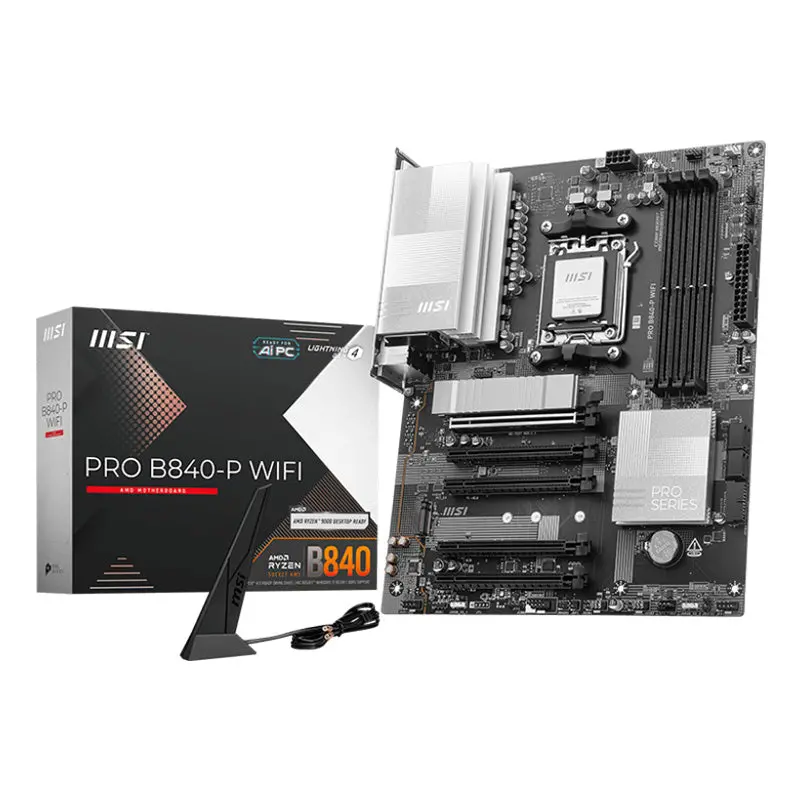 Msi Pro B840-P Wifi Am5 Atx Motherboard (Pro B840-P Wifi) 1