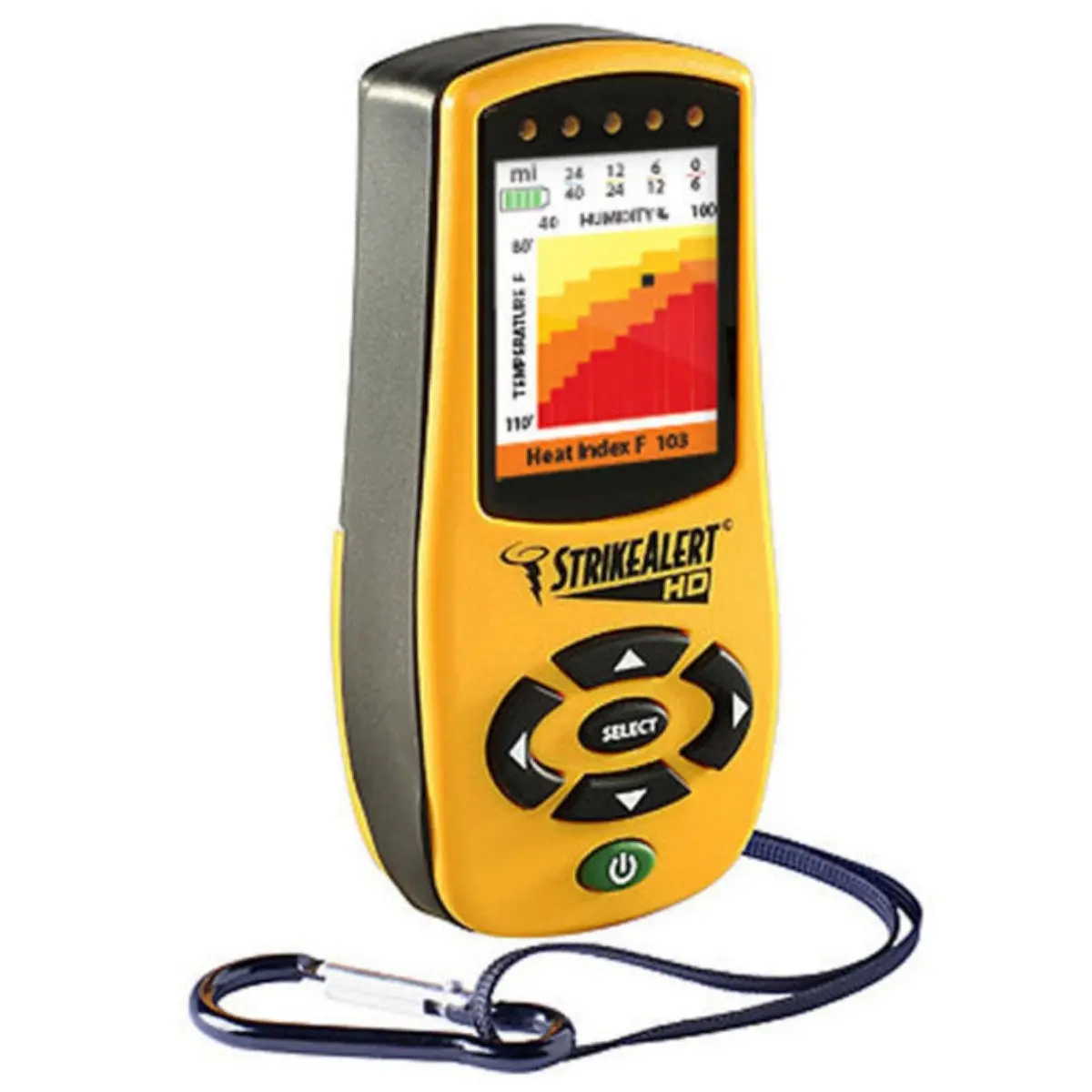Strike Alert Ld4000 Hd Field Lightning Detector With Heat Index 1