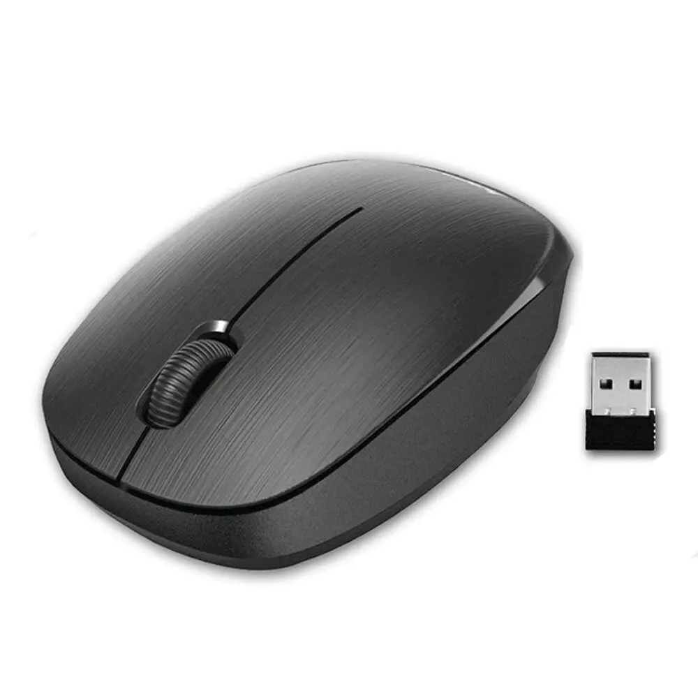 Sansai Ergonomic Wireless Optical Mouse 2.4Ghz (Black) 1