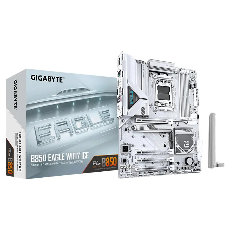 Gigabyte B850 Eagle Wifi7 Ice Am5 Atx Motherboard (B850 Eagle Wifi7 Ice) 1