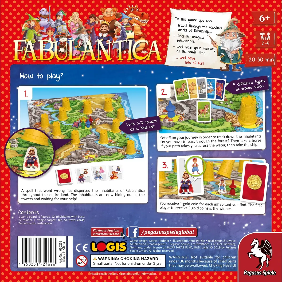 Pegasus Spiele Fabulantica Game 1