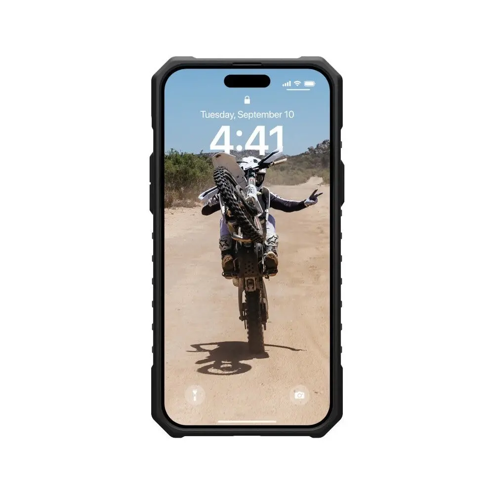 Uag Phone Case For Iphone 15 Clear Pathfinder Magsafe (Ash/Clear) 2