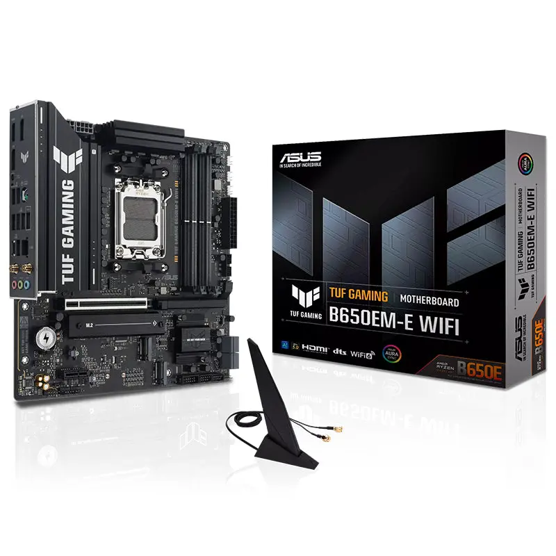 Asus Tuf Gaming B650em-E Wifi Am5 Matx Motherboard 1