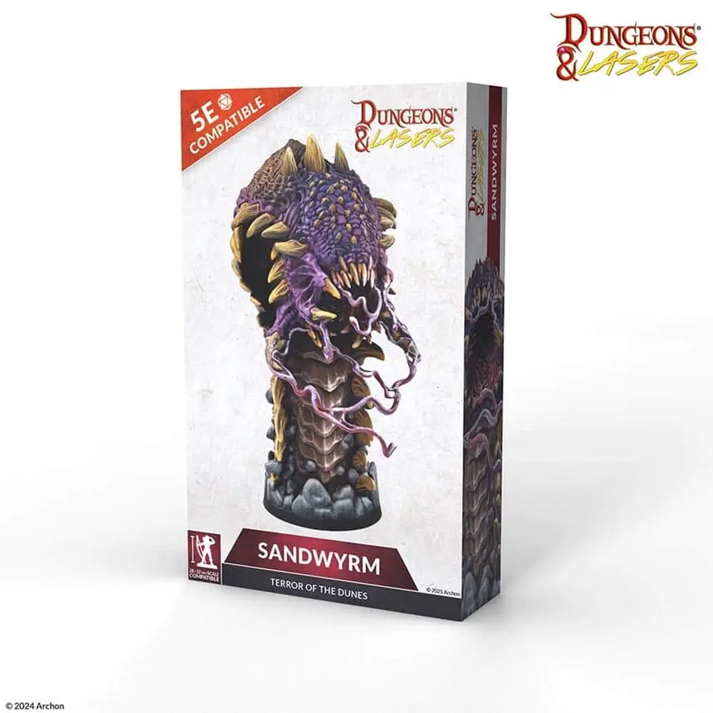 Dungeons & Lasers: Miniatures Sandwyrm 2