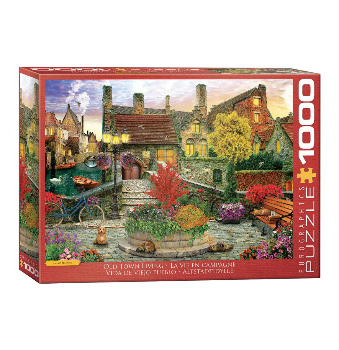 Eurographics 1000Pc Old Town Puzzle 1