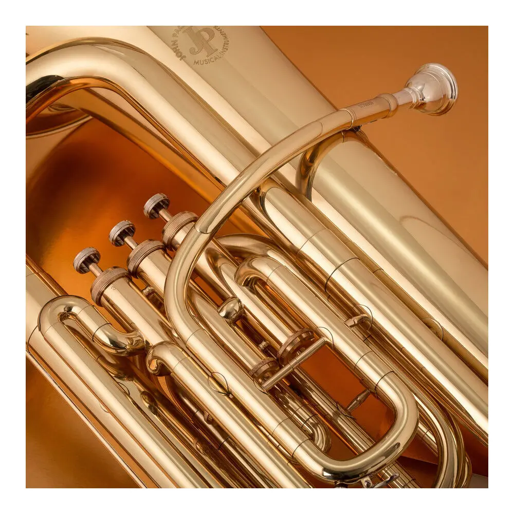 John Packer Jp077 Eb Tuba Beginner Friendly Lightweight - Brass Lacquer 2
