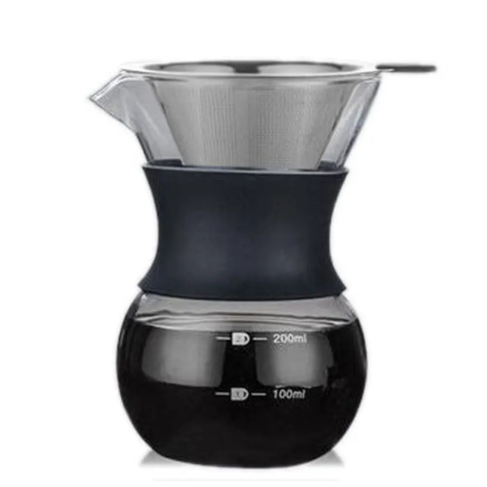 Coffee Culture 400Ml Pour Over Coffee Maker Glass Jug Dripper With Filter 1