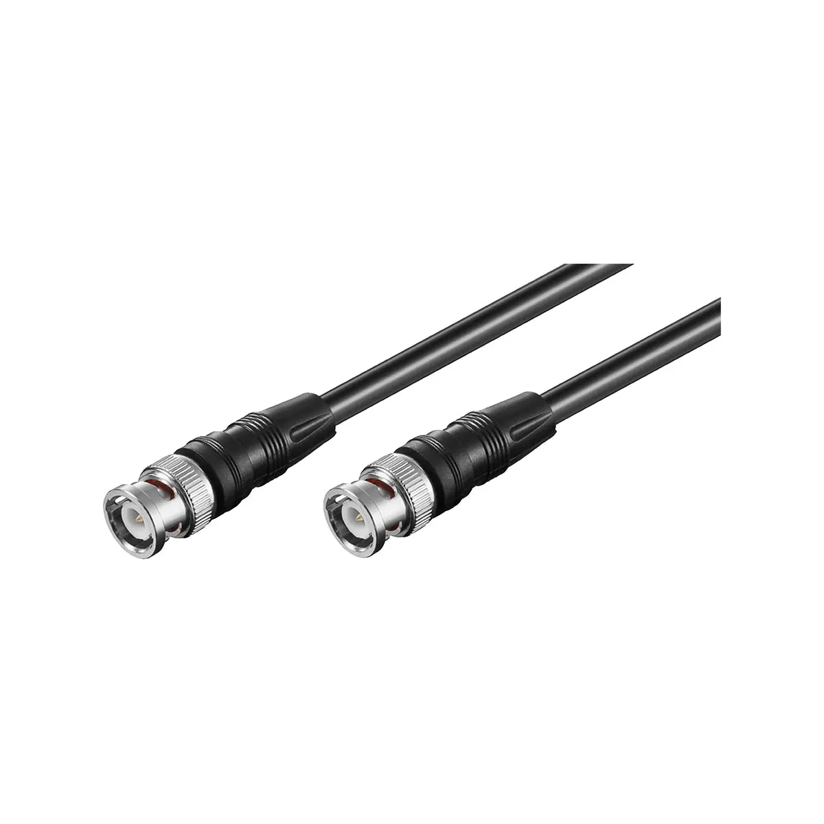 Goobay Bnc Connector Cable (Rg58) Shielded For Stationary Radios And Microphones - Black 1